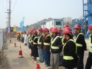 智翔公司绕城项目部开展安全事故应急预案演练